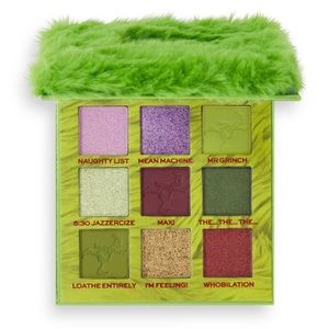 HOST PICK 💚 Makeup Revolution x The Grinch - Mean One Shadow Eye Palette
